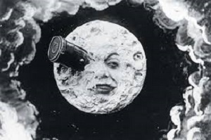 سفر به ماه ساخته ی ژرژ می لیس فرانسوی محصول ۱۹۰۲